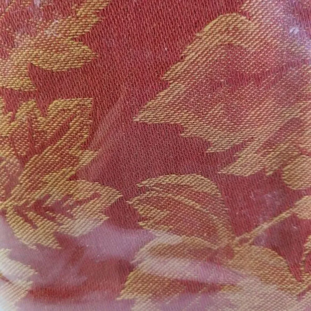 Woodbridge Designs Autumn Tablecloth Dark Orange Fall Leaves 60 x 84 Oblong‎ New